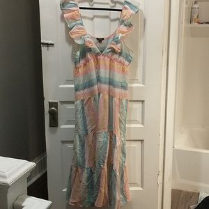 NWT JCrew maxi swim coverup
